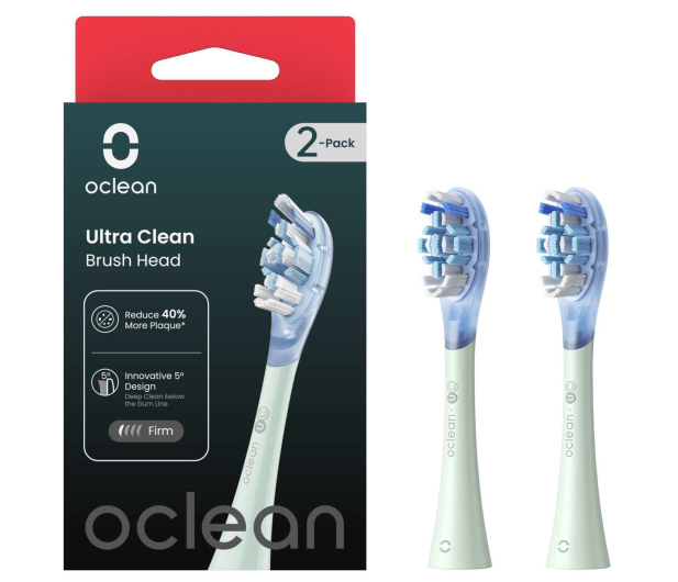 Oclean Końcówki Ultra Clean UC02 miętowy 2 szt. - 1213183 - zdjęcie